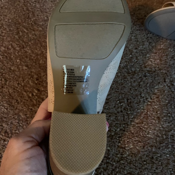 New out tags. Never worn! Open Toe ankle bootie - Picture 4 of 8